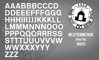 Image 2 of STANDARD LETTERING DECAL PACKS