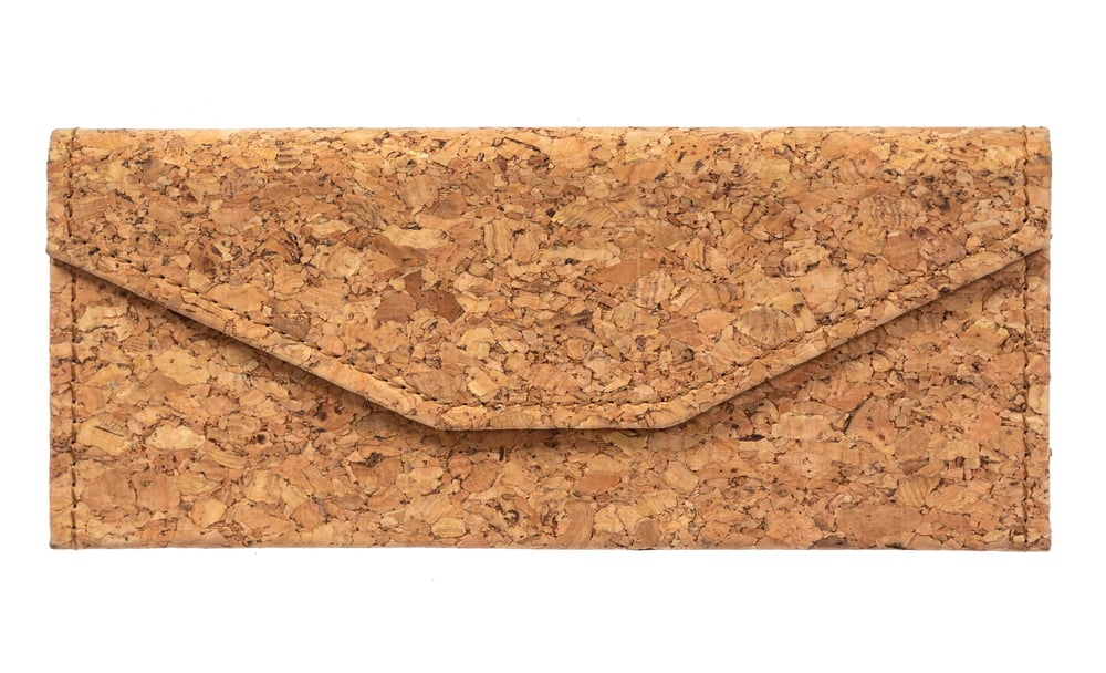 Image of Collapsible Cork Sunglasses Case