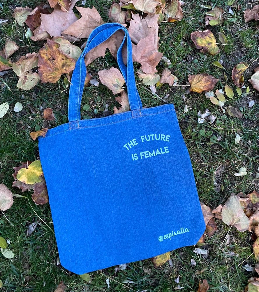 Image of Totebag orgànica FUTURE denim 