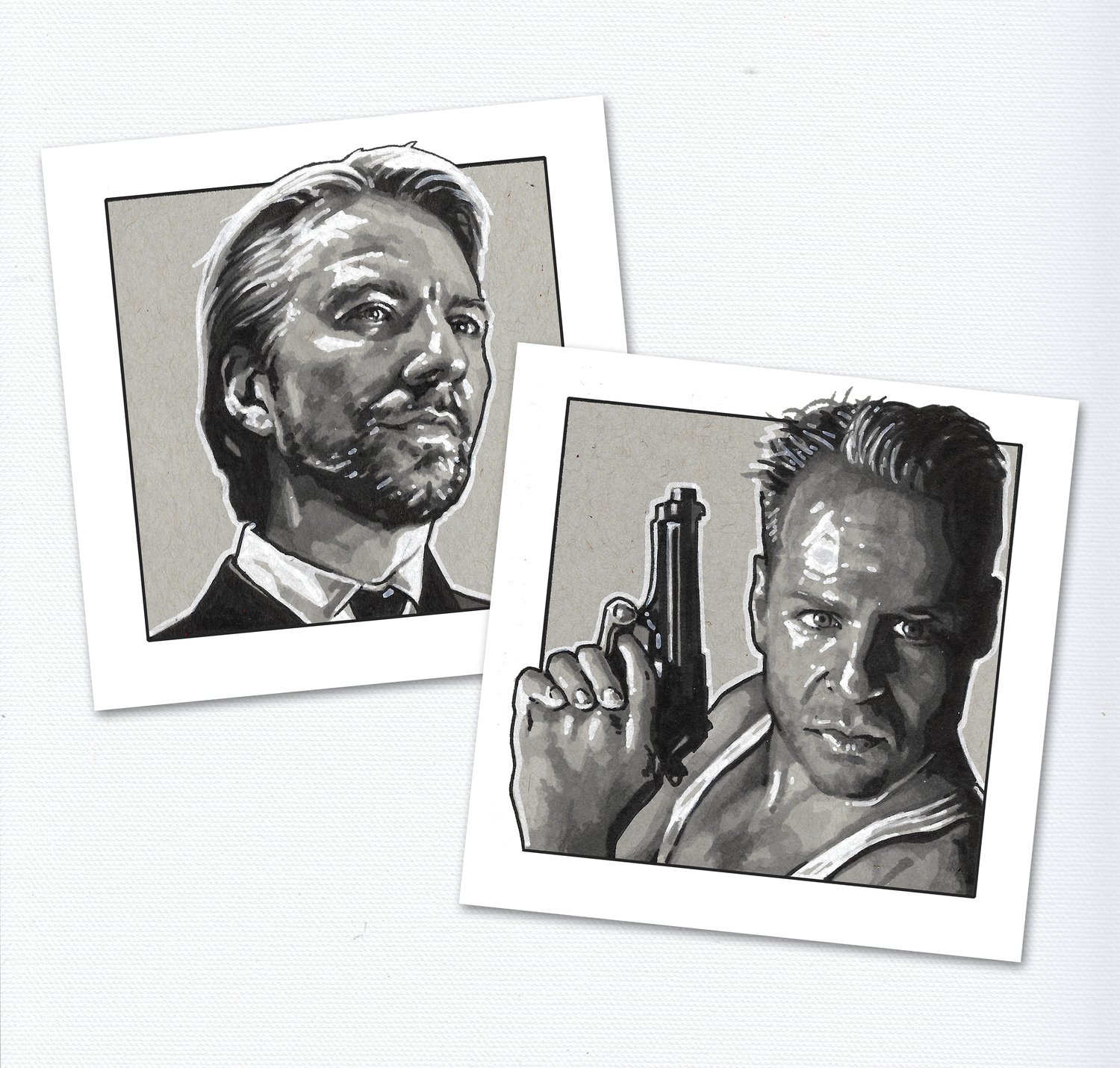 Image of Die Hard - Sketch Squares