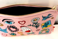 Image 2 of Mexico Woven Wristlet Clutch Bag - As featured in Grazia Valentines Gift Guide