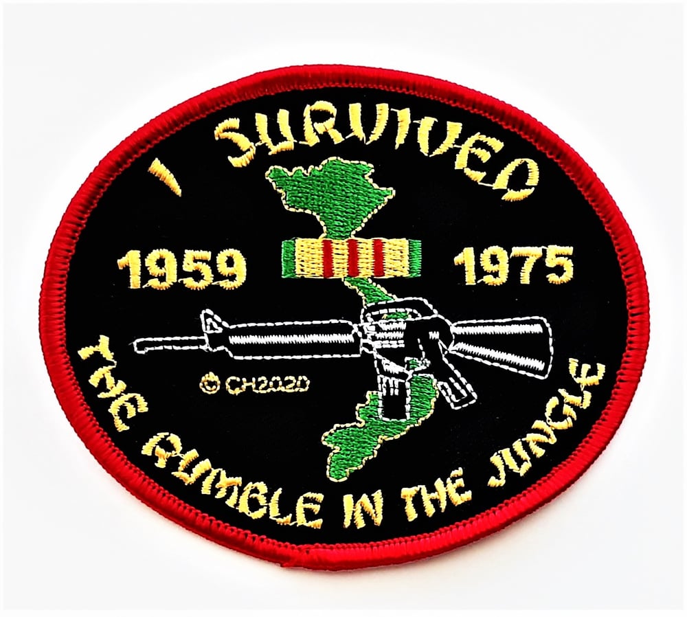 Image of I Survived The Rumble In The Jungle 4" Patch