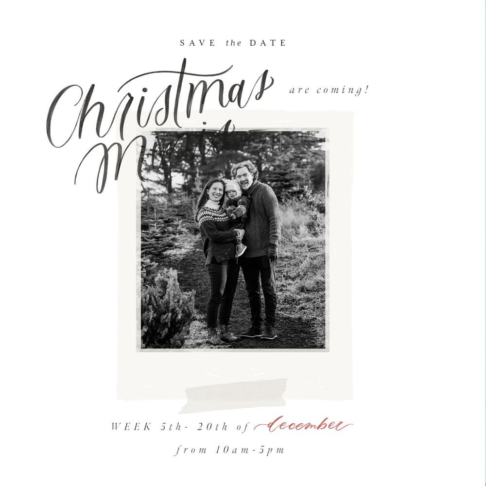 Image of 2025 Christmas Family / Couple Session on location