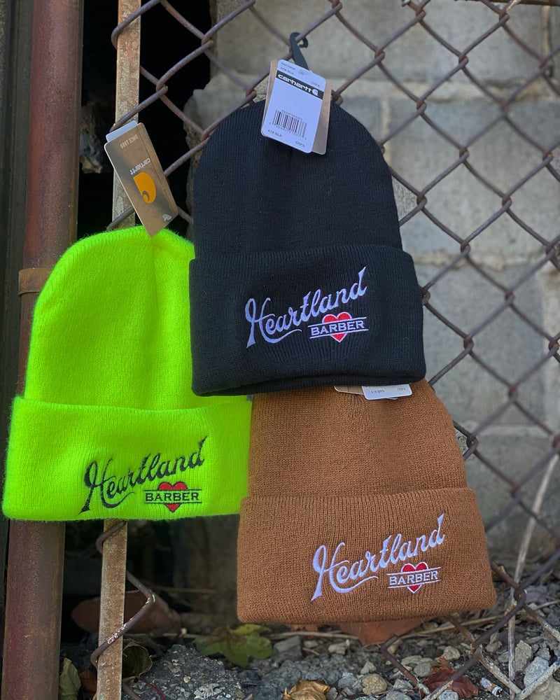 Image of Heartland Barber Carhartt Beanie 