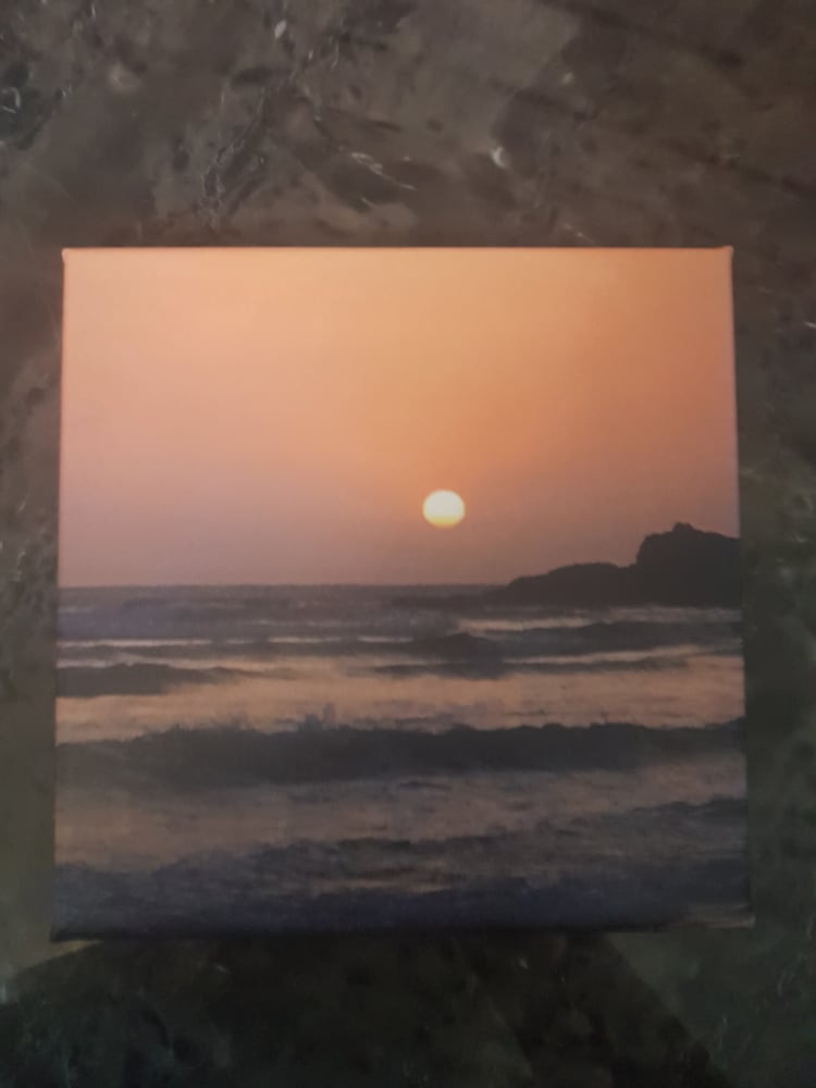Image of An Indian Sunset Canvas 
