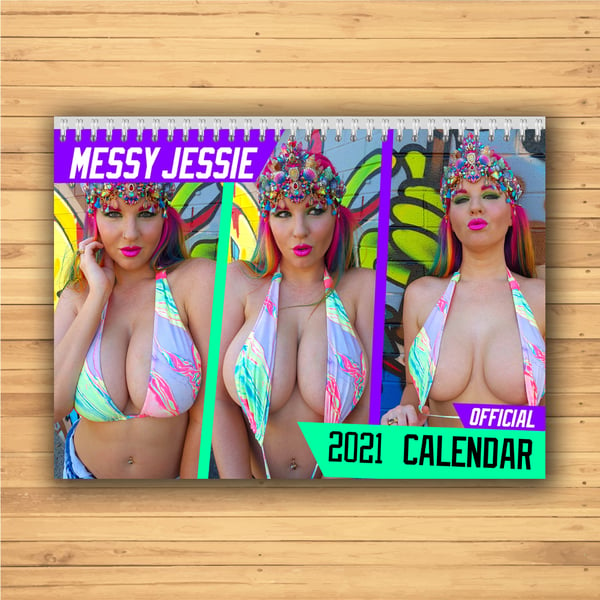 Image of Messy Jessie Official 2021 Calendar