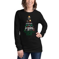 Unisex Long Sleeve Holiday Vegan Tee