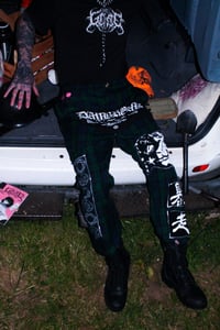 Image 1 of 'DEATH CREW' PLAID PANTS