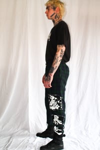 Image 4 of 'DEATH CREW' PLAID PANTS