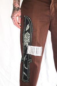 Image 5 of 'I NEED HELP' DICKIES SLIM STRAIGHT PANTS