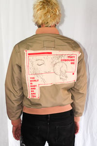 Image 4 of 'LOATHE' RIOT BOMBER JACKET