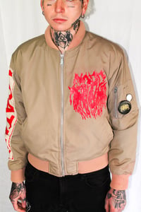 Image 2 of 'LOATHE' RIOT BOMBER JACKET