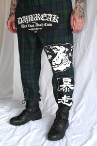 Image 3 of 'DEATH CREW' PLAID PANTS