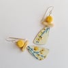 Yellow Flower Earring 2