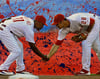 Phillies Dynamic Duo, Jimmy Rollins and Chase Utley (8x10in)