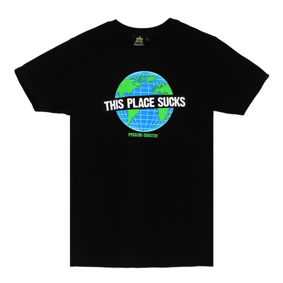 Image of This Place Sucks Tee (Black)