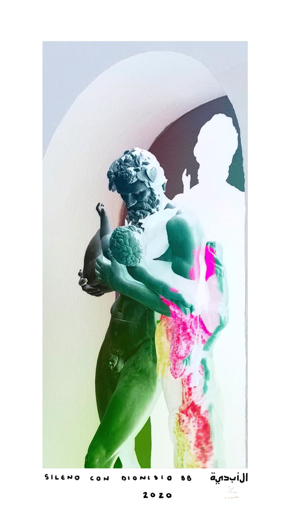 Image of Sileno con Dionisio bb