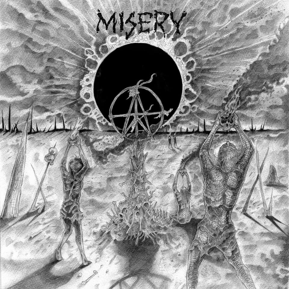 MISERY 'FROM WHERE THE SUN NEVER SHINES' 2 x LP