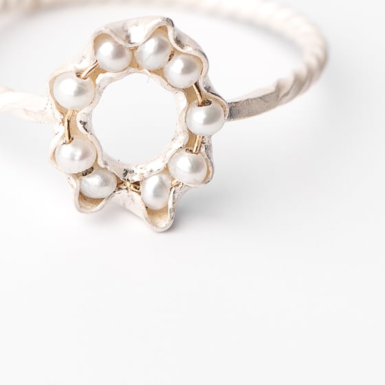 Image of Bague Patty 9 perles
