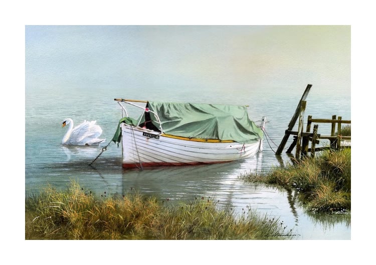 Image of Moored Boat