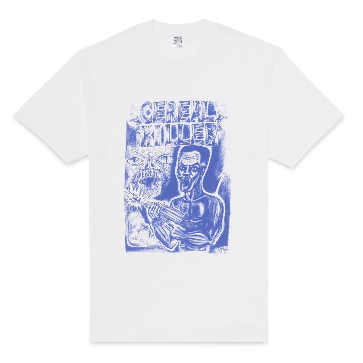 Image of MASSACRE Tee Blue