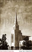 Image of Gila Valley Arizona LDS Mormon Temple Art 002 - Personalized LDS Temple Art