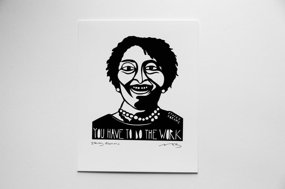 Image of Stacey Abrams Print