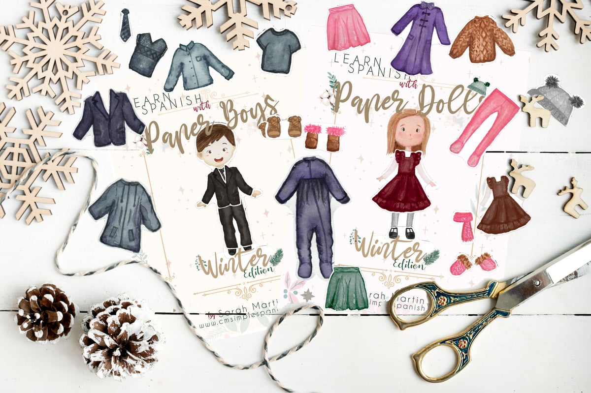 Image of Paper dolls Winter Edition