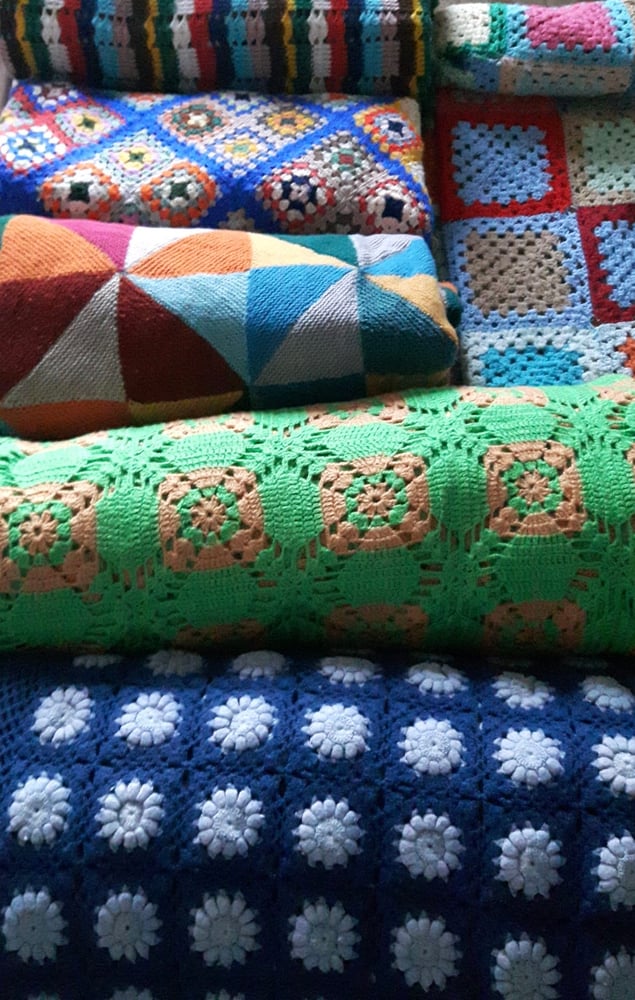 Image of VINTAGE BLANKET 2