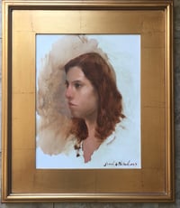 Image 1 of Original Fine Art Painting "Portrait of Rachel" by Sarah Griffin Thibodeaux