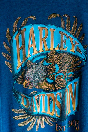 Image of 80's Harley Davidson - Funwear Long Sleeve