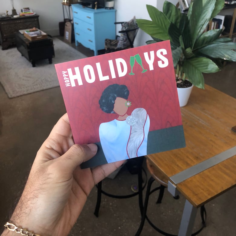 Image of Diahann Carroll x Dynasty Holiday Card