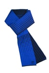 FRACTAL black - cobalt scarf, by Thijs Verhaar