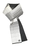 FRACTAL black - white scarf, by Thijs Verhaar