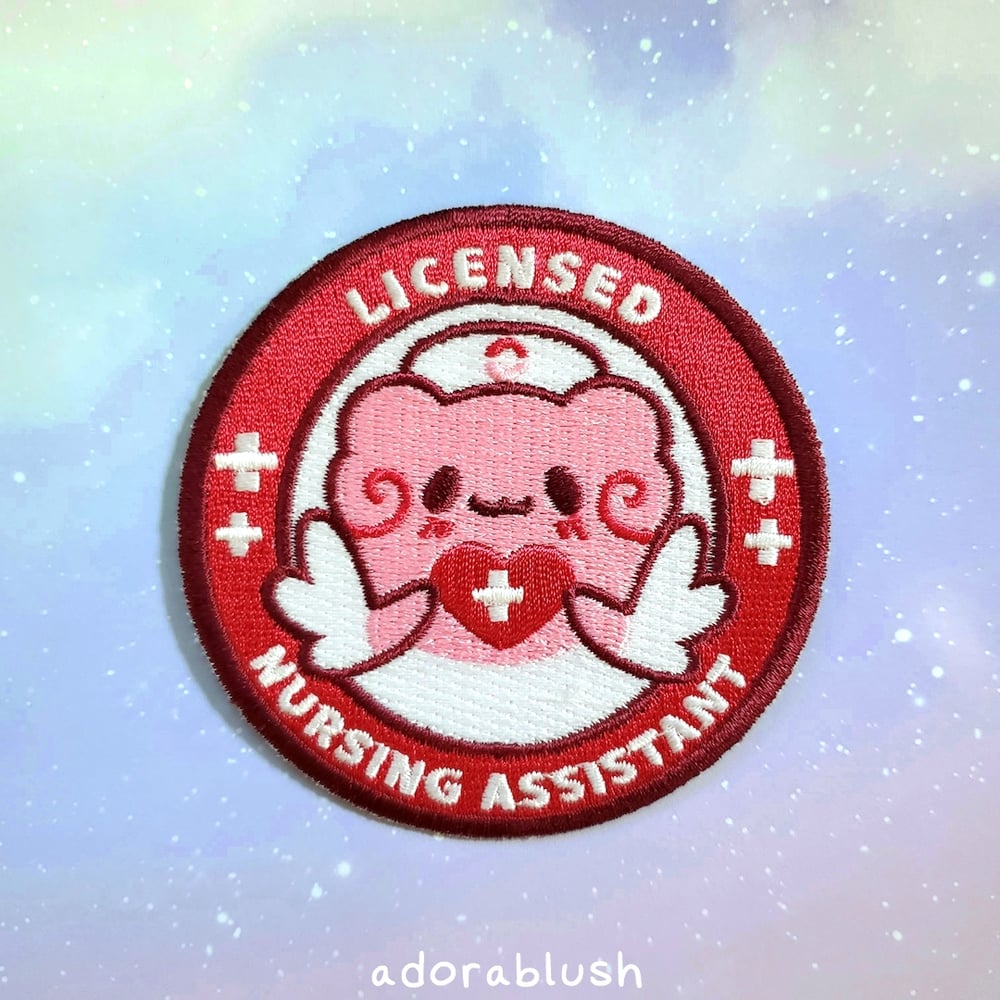 "Licensed Nurse" - Embroidered Patch