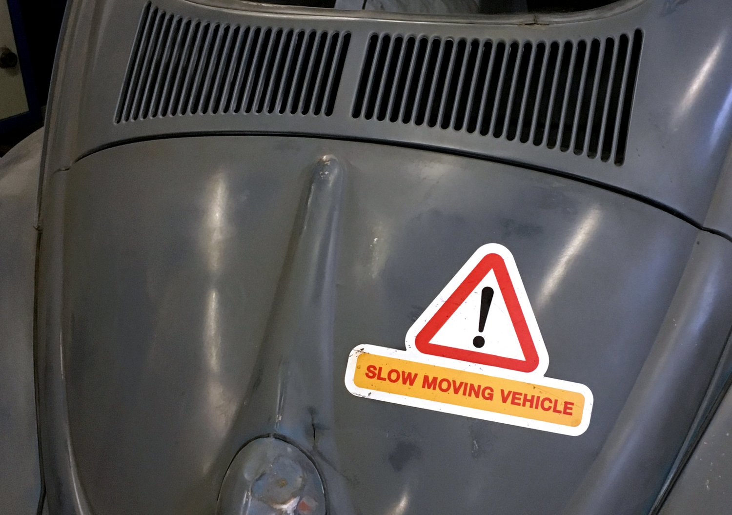 Image of Slow Moving Vehicle Magnet 
