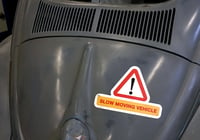 Image 3 of Slow Moving Vehicle Magnet 