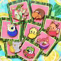 Image 1 of Fruit Enamel Pins [Standard Grade]