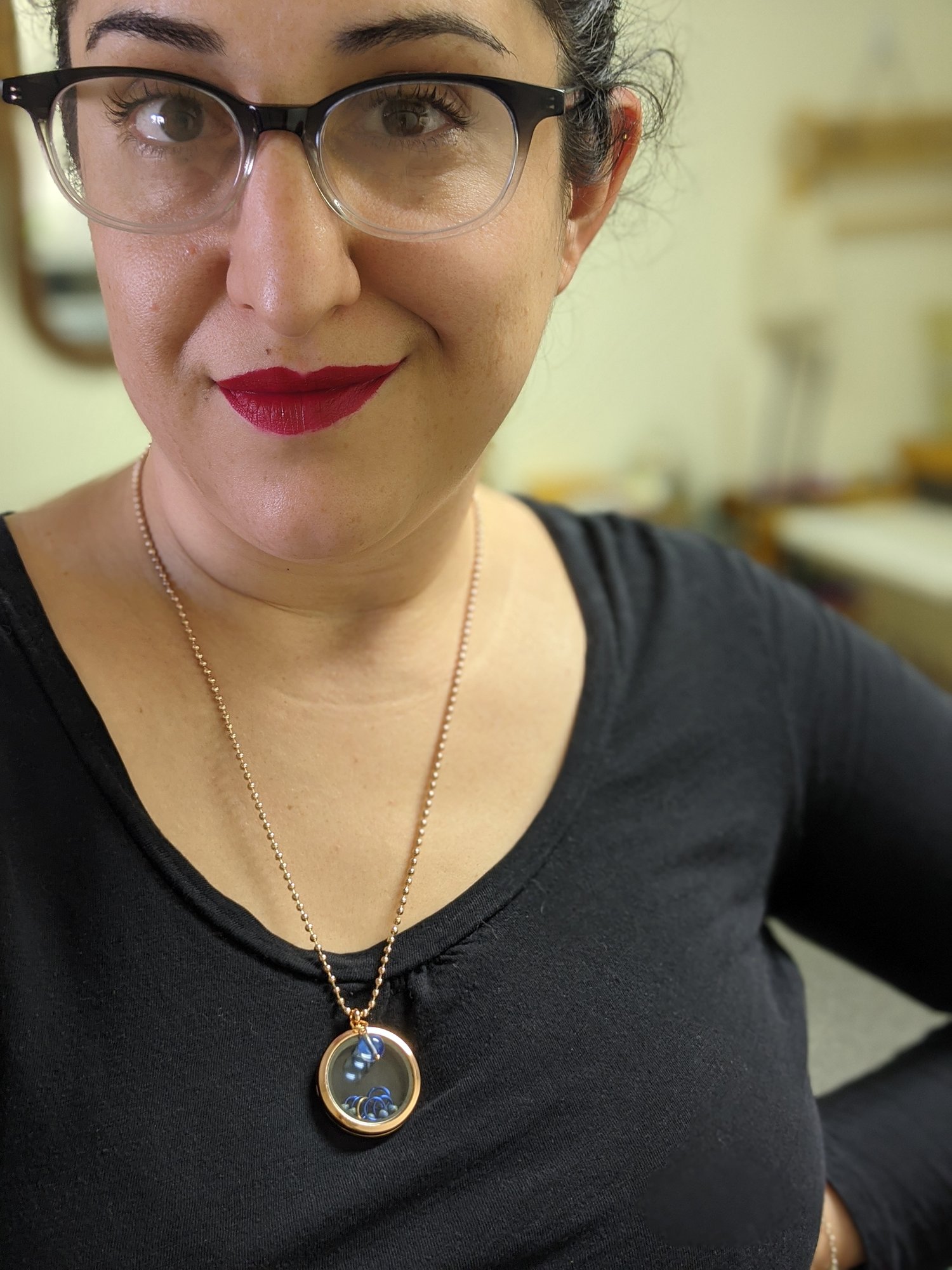 Image of Marker Locket Necklace