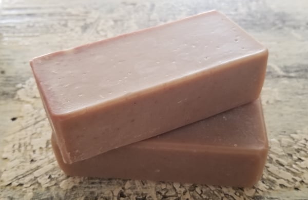 Image of Leather -Goat milk Soap Lg. bar
