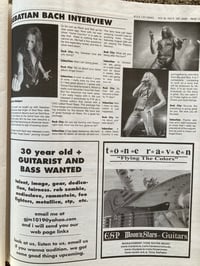 Image 4 of Rock City News Vains Of Jenna cover issue Sept. 2008 Lizzy DeVine Sebastian Bach