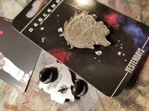 Descender Tim21 diestruck lapel pin