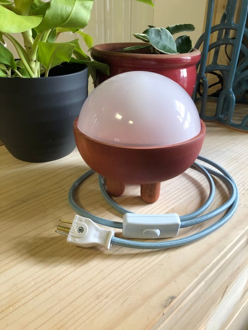 Image of Red Pod Lamp