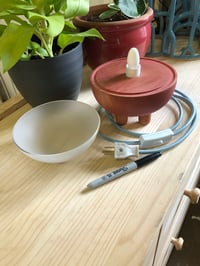 Image 3 of Red Pod Lamp