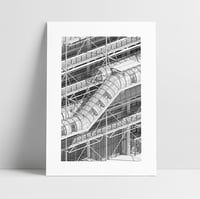 Image 2 of LE CENTRE POMPIDOU 50x70 - 50x100