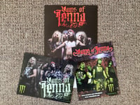 Image 2 of Vains of Jenna promo poster Bam Margera label Filthy Note 69 Eyes Crashdiet HIM