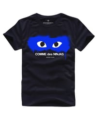 COMME DES NINJA 2.0 TEE BLACK/BLUE