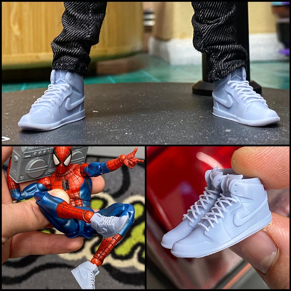 1:12 Model Basketball Shoes