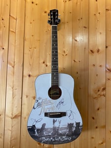 Image of TC3 Autographed Bury Me In My Boots Acoustic Guitar 