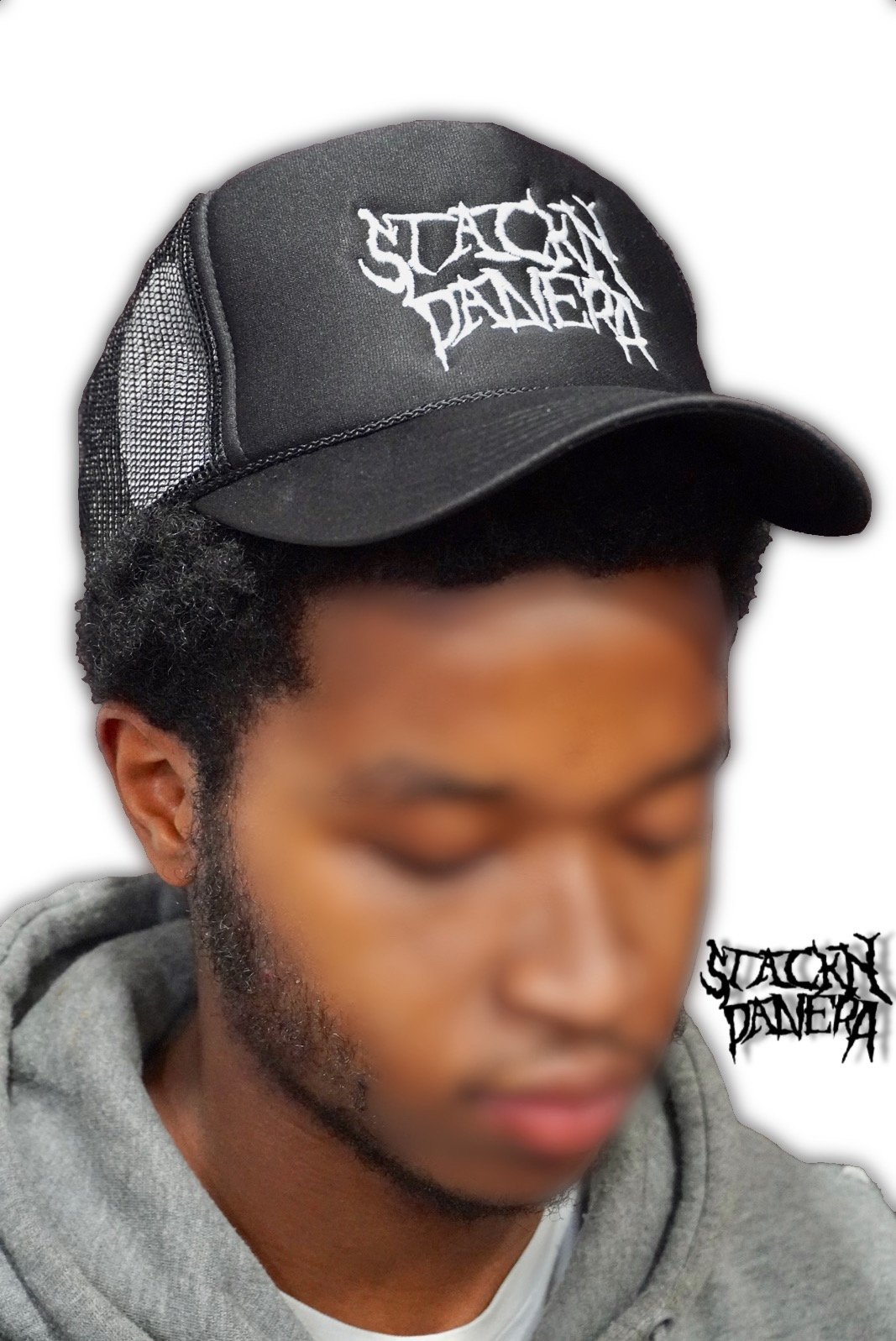 Image of “STACKN PANERA” TRUCKER HAT 2.0(BLACK)